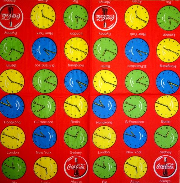 018 Coca Cola - 3-ply - (red)